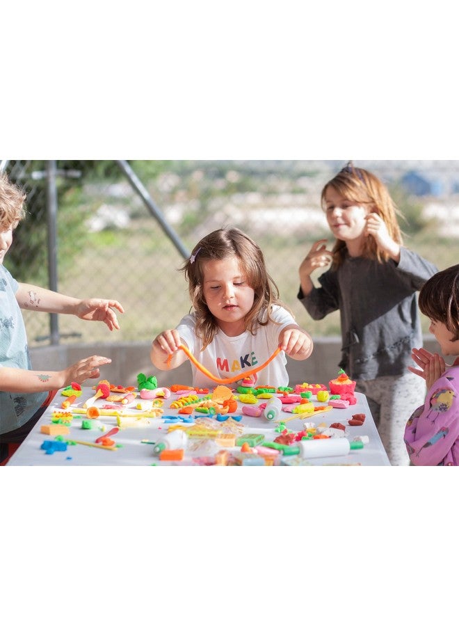 JOVI Plastilina Reusable And Nondrying Modeling Clay; Neon Colors 0.50 Oz. Bars Set Of 6 Perfect For Arts And Crafts Projects - Image 5