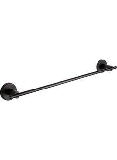 Eym Mira Series Stainless Matte Black Bathroom Long Towel Holder Towel Rack  - Image 1