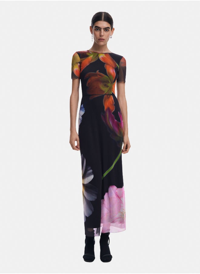 DESIGUAL Tulle flower dress  - Image 1
