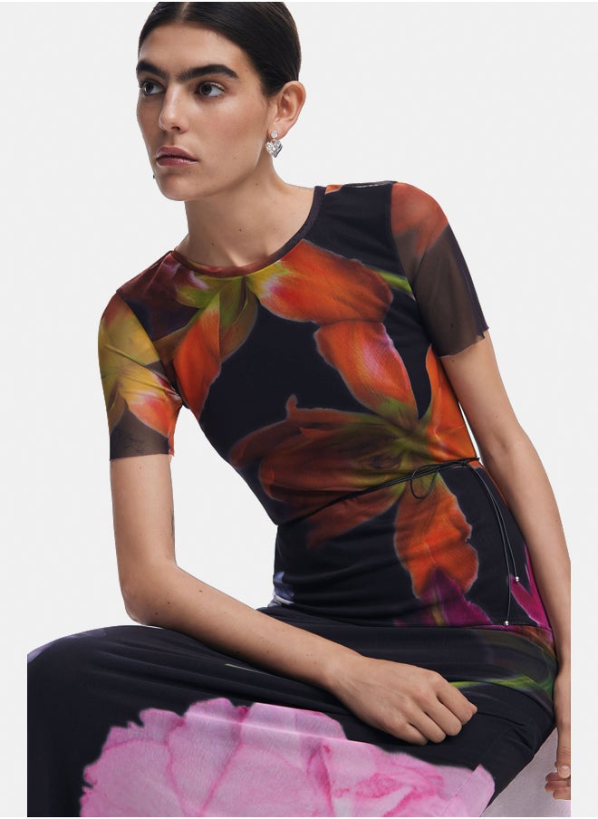 DESIGUAL Tulle flower dress  - Image 2