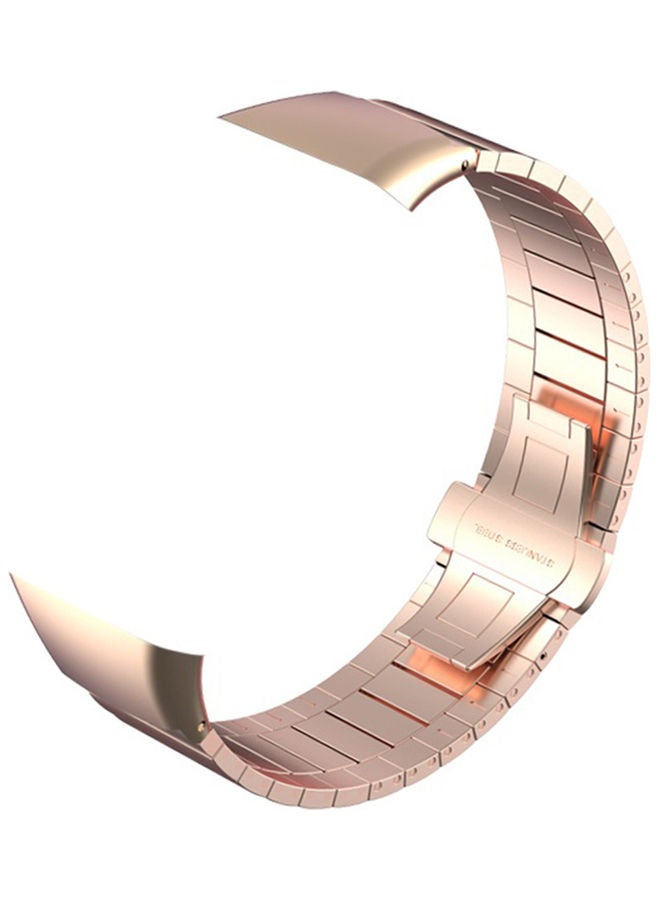 NIBEMINENT Replacement Bracelet Strap For Honor Band 6 Rose Gold  - Image 1