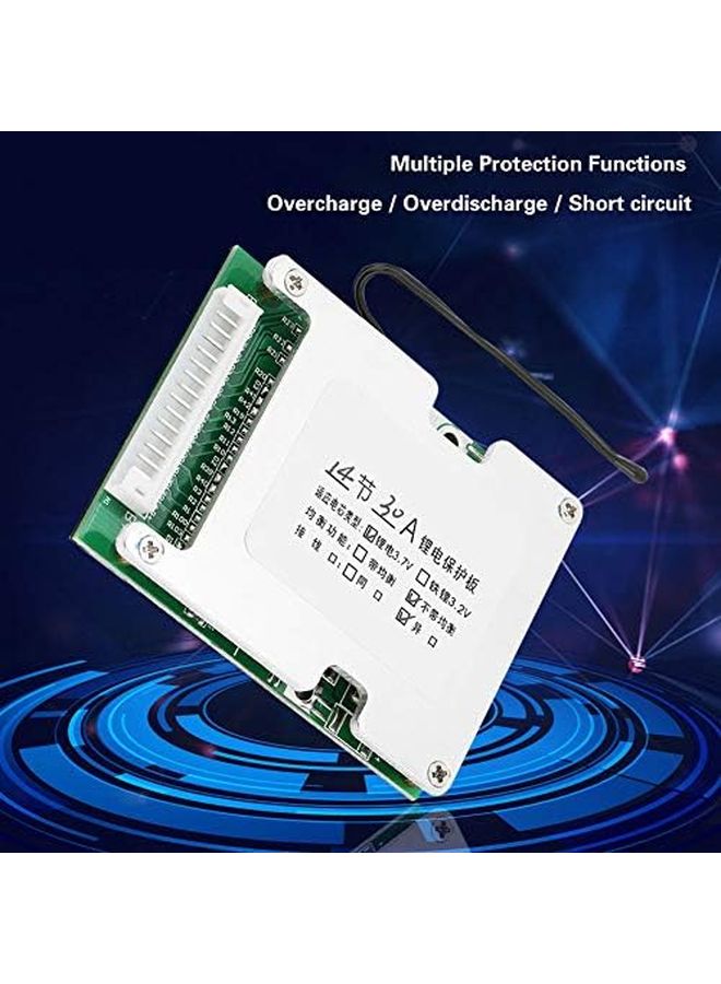 لوحة حماية بطارية ليثيوم أيون 3S 12V 18650 BMS PCB وحدة شحن - Image 3