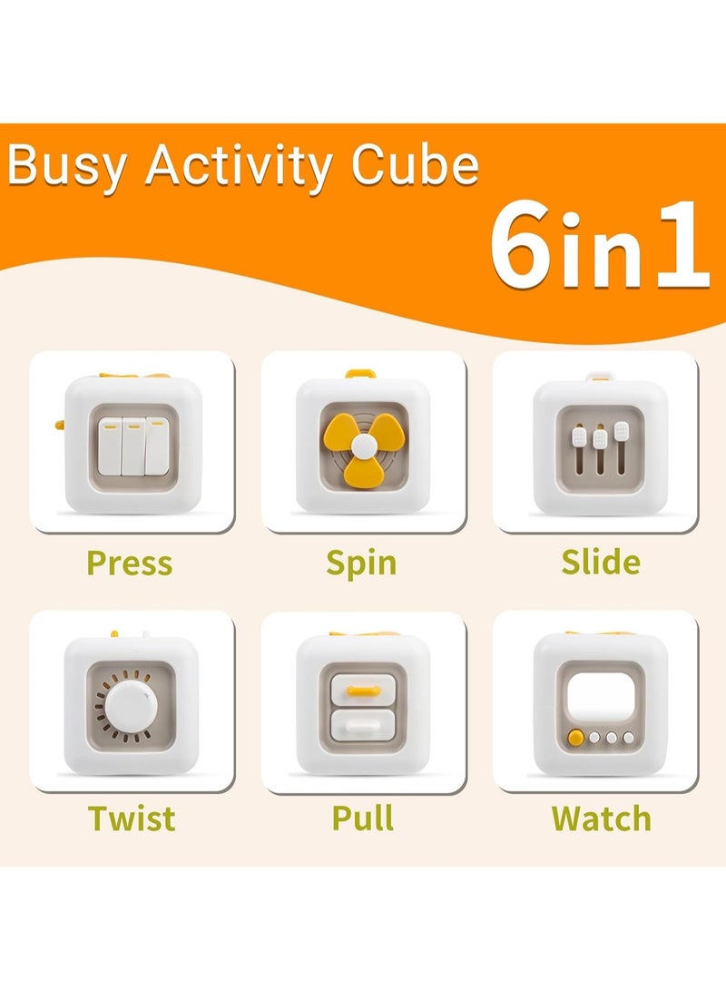 لعبة تعليمية للأطفال على شكل مكعب سحري في مرحلة الطفولة المبكرة مناسبة لتدريب الأطفال من سن 1 إلى 2 سنة - Image 2