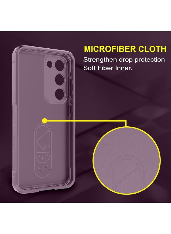 Premium Protection Back Silicone Case Compatible with Samsung Galaxy S23 Plus Magic Shield Shockproof Case with Camera Protection (Lavender) - Image 4