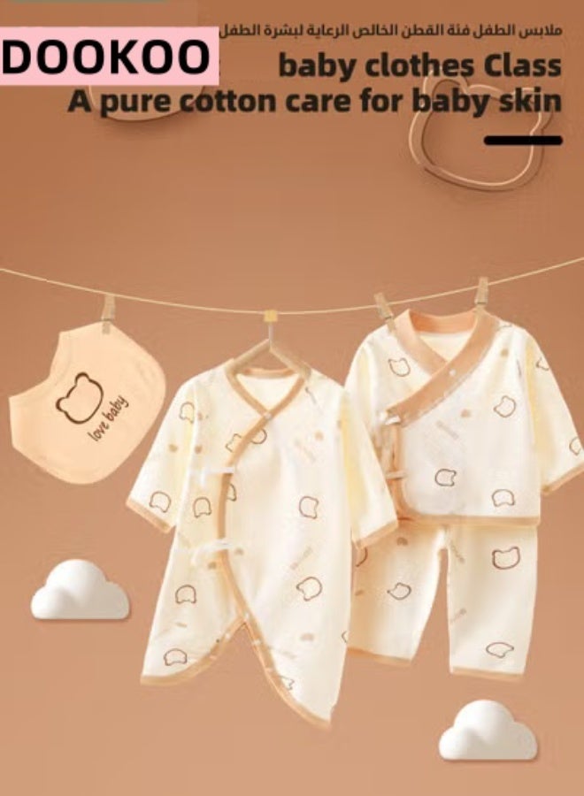 DOOKOO 30PCS Newborn Baby Gifts Set, Newborn Layette Gift Set, Baby Clothes Accessories Set for Boys and Girls, Premium Cotton, Perfect Gift Box with Beautifully Gift Box for Spring Summer Autumn Winter - Image 5