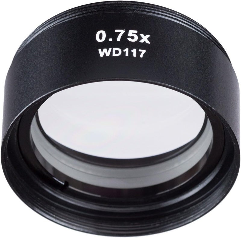 AmScope AmScope ZM07 07X Barlow Lens For ZMSeries Stereo Microscope Heads 48mm Diameter Mount  - Image 3