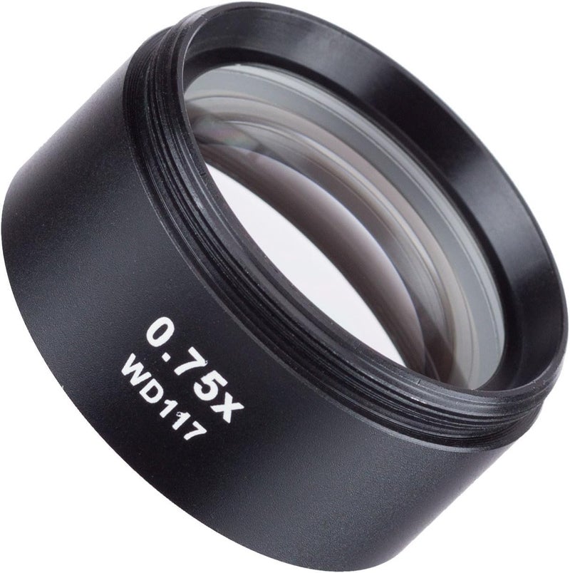 AmScope AmScope ZM07 07X Barlow Lens For ZMSeries Stereo Microscope Heads 48mm Diameter Mount  - Image 1