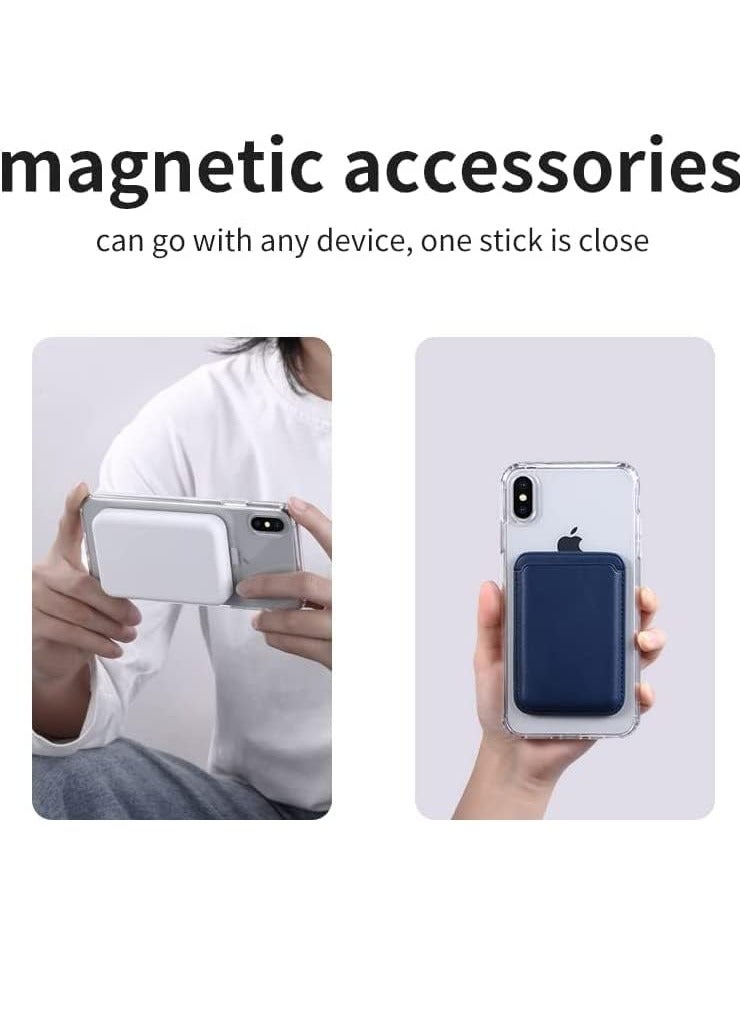 ten.tech Ten tech Magnetic Clear Case Designed for iPhone XS MAX – Compatible with MagSafe Charger, Support Magnetic Car Mount Wireless Charging, Soft Press Buttons Scratch Resistant – ten tech - Image 3