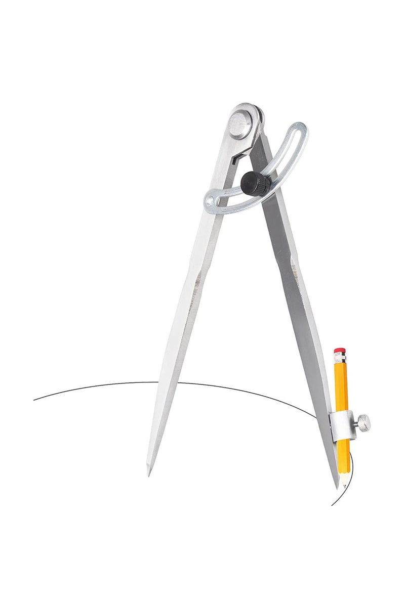 erorex 300mm Woodworking Compass Drawing Carpenter Compass 100MM-300MM Circular Marking Tool Design Layout - Image 1