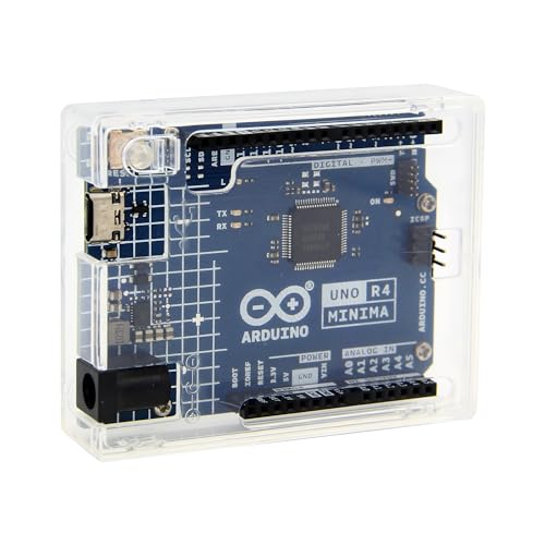 Geekworm UNO R3 R4 Case | Protective Enclosure ABS Computer Box for Arduino UNO R4/UNO R3/UNO WiFi REV2/UNO REV3- Transparent - Image 4