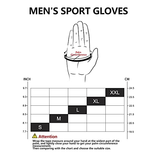 FIORETTO Fingerless Gloves for Airsoft Shooting Half Finger Hunting Hiking Cycling Driving Motorcycle Climbing Work Gloves Black Medium - Image 5