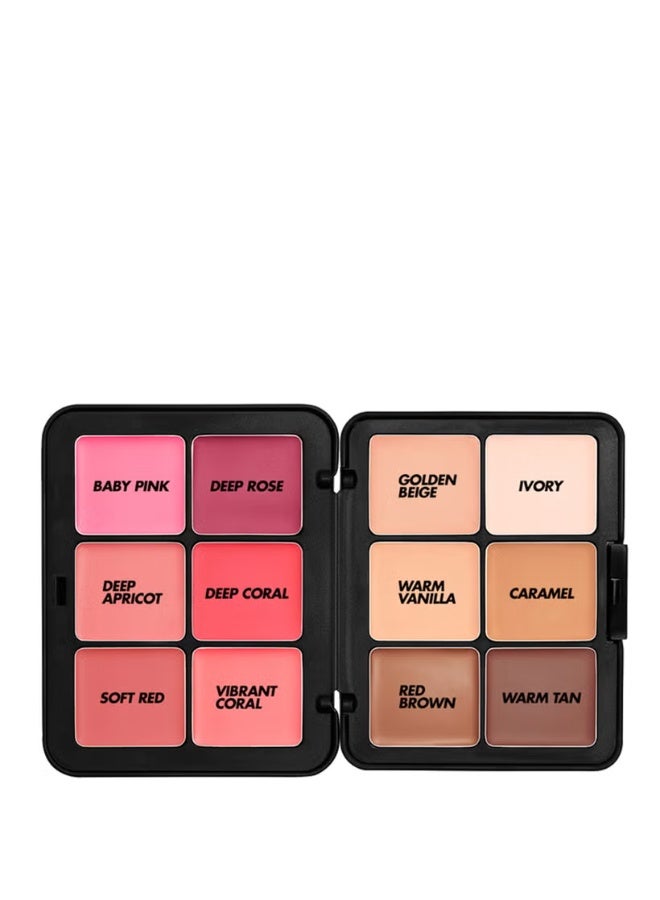 MAKE UP FOR EVER HD Skin Face Essentials Palette - Medium - Image 4