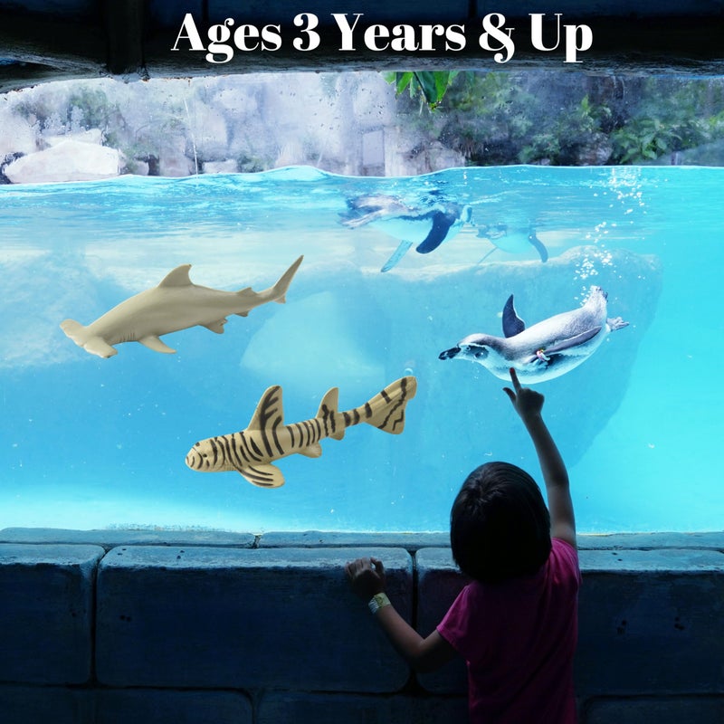 U.S. Toy Shark Toy Animals (12 Count) - Image 5