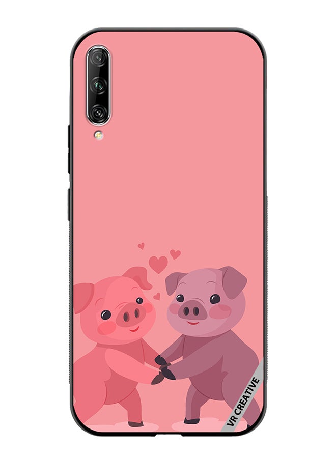 VR CREATIVE Protective Case Cover For Huawei Nova Y9S Love Pig Design Multicolour - Image 1