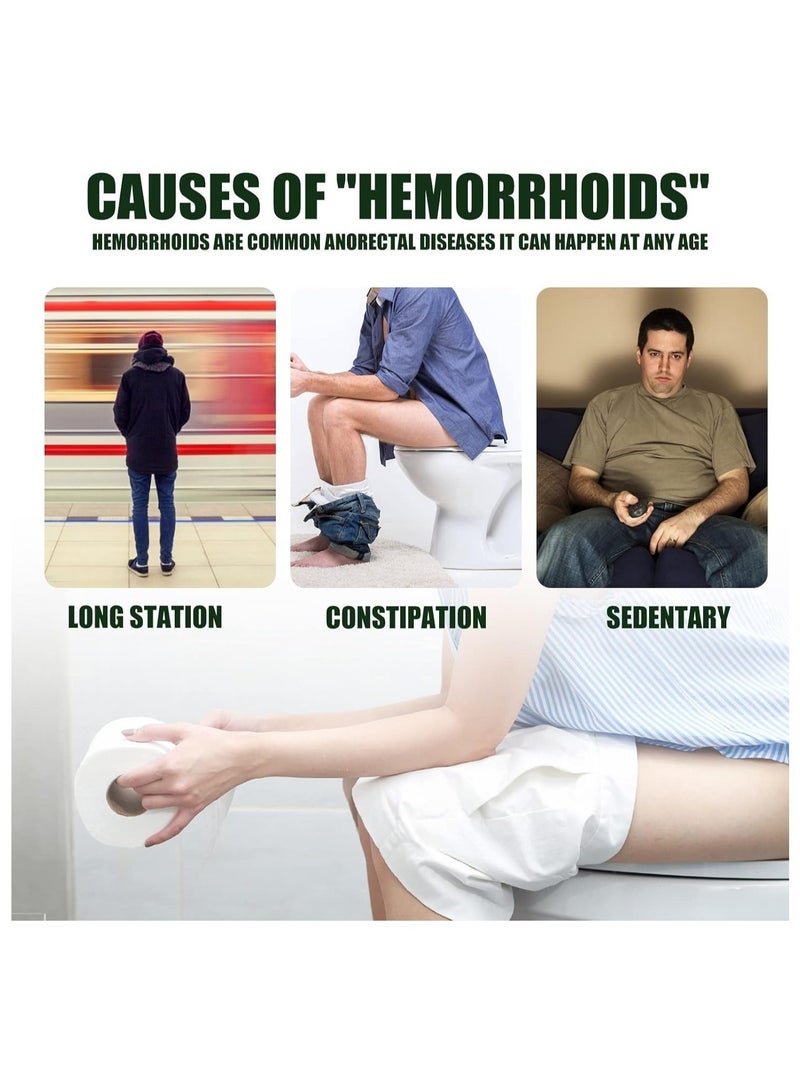EELHOE 2PS Hemorrhoids Spray To Eliminate Hemorrhoids Body Care To Relieve Itching And Swelling Hemorrhoids Spray Soothing Spray 30ML  - Image 3