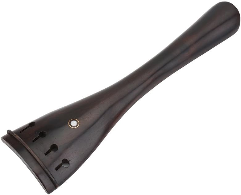 Dilwe Cello Tailpiece, Ebony Wood Classic Tailpiece for 3/4 4/4 CelloFiddle Accessories - Image 5