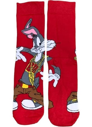 Al Bi 90's Bugs Bunny Cartoon Character Patterned Socket Socks - pzsku/Z173025B11D23DAC23727Z/45/_/1730550504/a2c645be-5773-4a18-9a3d-2d267117658f