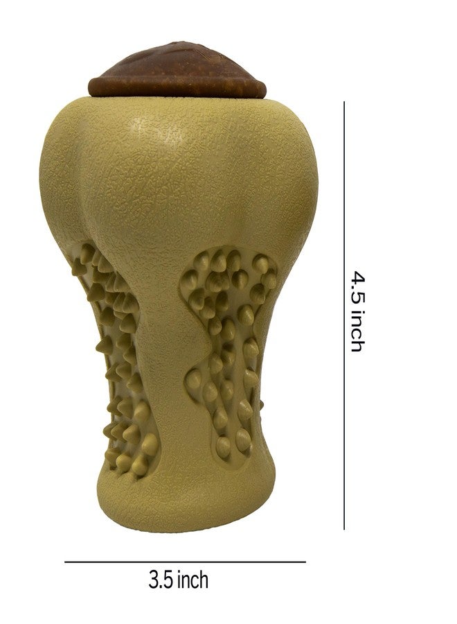 Starmark RubberTuff Treat Bone (Large), Brown - Image 4