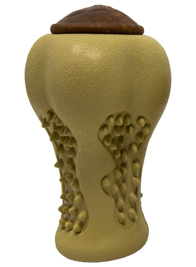 Starmark RubberTuff Treat Bone (Large), Brown - Image 1