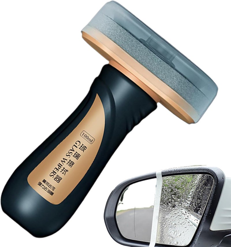 Oil Film Cleaning Brush - Detailing Coating Cleaner, Car Glass Stain Remover Clean Board for Vehicle Auto Truck SUV Scooter Sedan Pickup Motorcycle Boat | Headlight Mirror Window, Auto Detailing Tool - Image 1