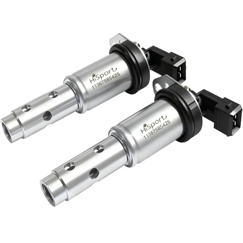 HiSport Engine Variable Valve Timing VANOS Solenoid VVT 11367585425 Oil Control Valve Replacement For BMW 1 Series M 135i 328i 335i 525i X3 X5 128i 328i N51 N52 N54 30L V6 - Image 1