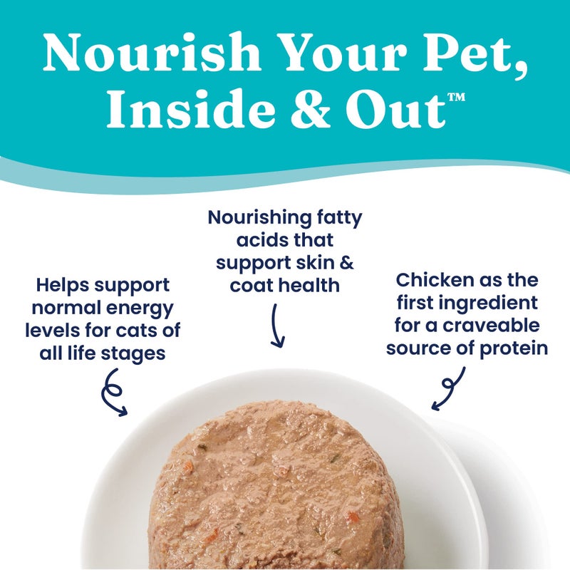 Solid Gold Tropical Blendz Wet Cat Food - Chicken Pate in Coconut Oil - Canned Cat Food, 16 Pack - Image 3