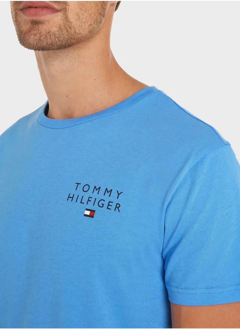 TOMMY HILFIGER Logo Crew Neck T-Shirt