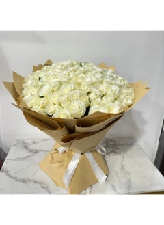 51 White Roses Bouquets - pzsku/Z173068F4AE55EB811823Z/45/_/1727259934/bdcea565-9383-43bf-b712-2ced823c963d