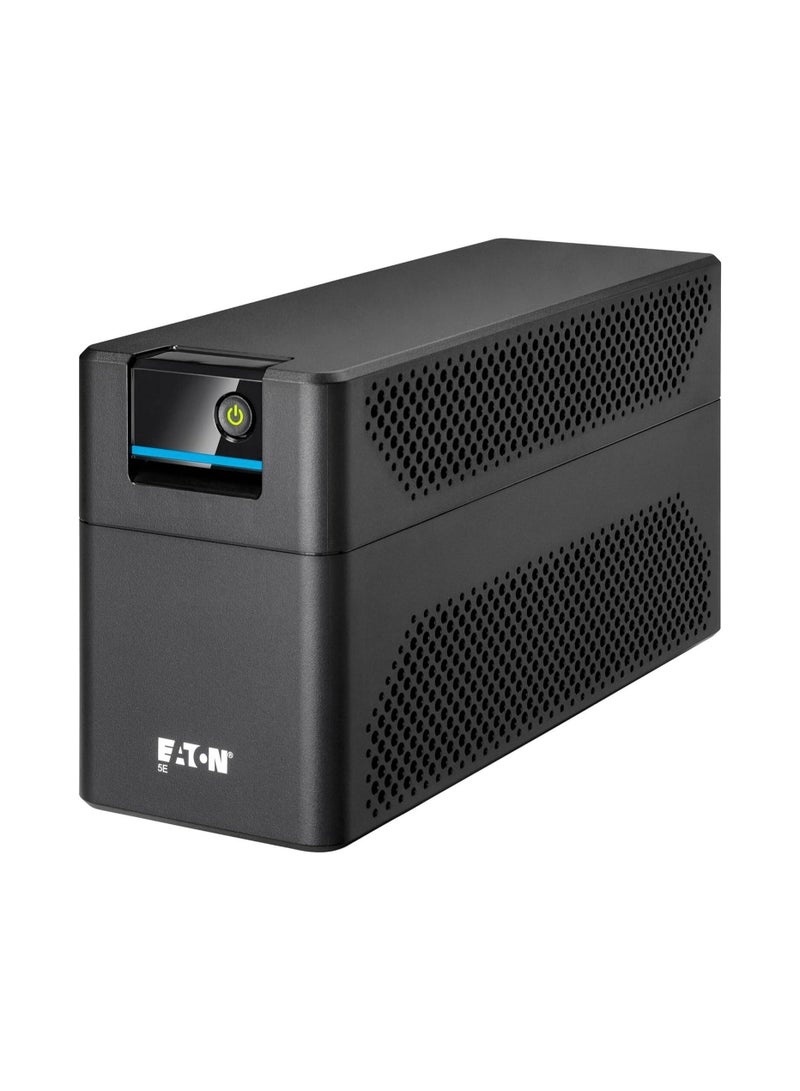 إيتون EATON 5E700UI 5E Gen2 700 VA Line Interactive Tower UPS, 700 VA / 360W Capacity, Automatic Voltage Regulation, 50/60Hz Operation Freq, 1xUSB Port, 4 IEC-C13 Outlets, Shutdown Software, Black | 5E700UI - Image 1