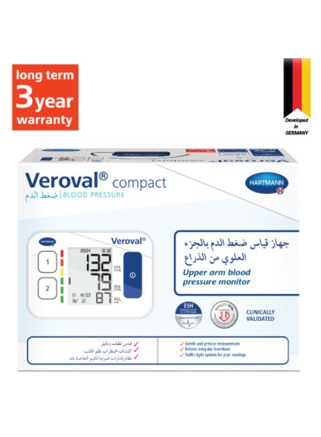 Veroval Blood Pressure Monitor Veroval Compact (Universal Size) - Image 3