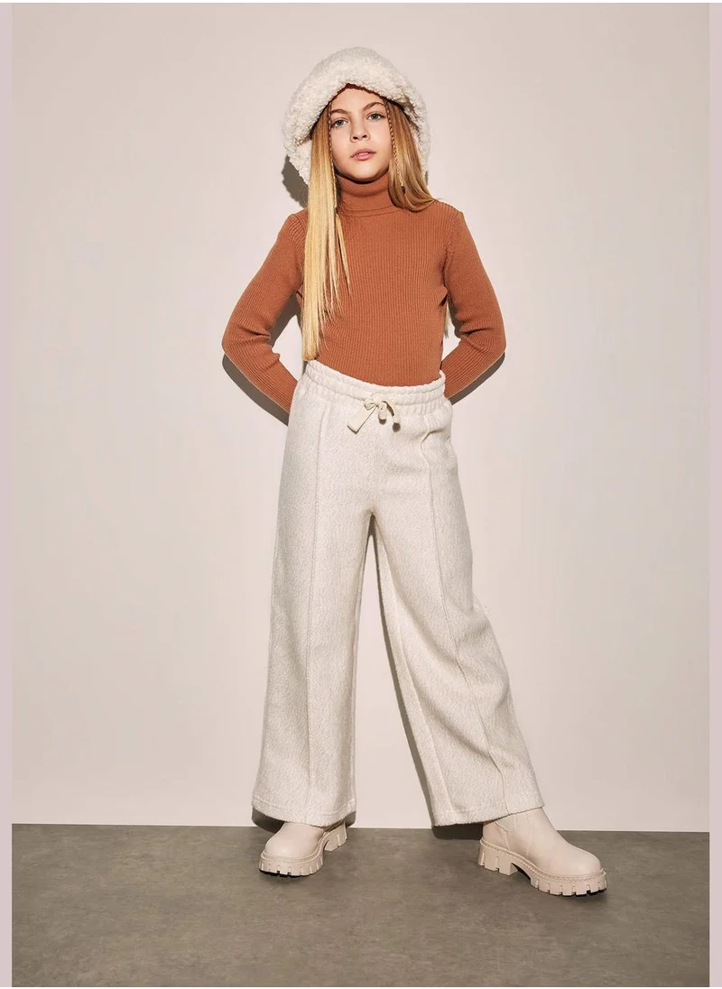 DeFacto Girl Wide Leg Knitted Trousers
