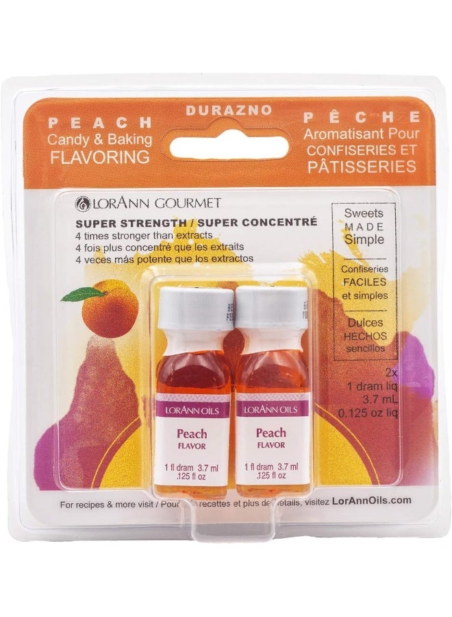 LorAnn Oils Peach Flavoring Twin Pack - Image 1