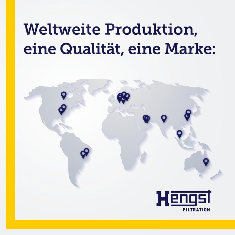Hengst E155H D122 Oil Filter - Image 3