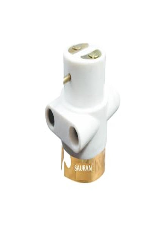 SAURAN Universal Light Bulb Holder, Standard Socket ISI Marked Bulb Holder Adapter (2) - Image 3