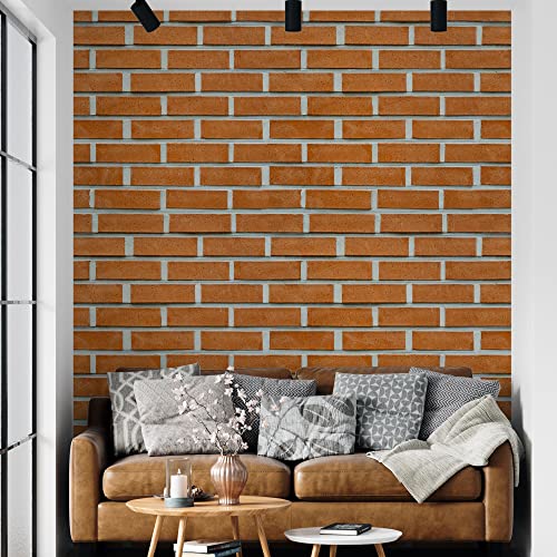 PAPER PLANE DESIGN PVC Self-Adhesive Waterproof Brick Wallpaper for Walls -1 Roll Size 2 X 12 Feet - Image 5