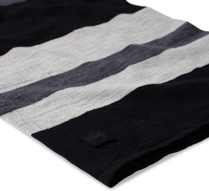Buff Unisex Merino Wool Move Tubular Bandana Scarf - Graphite - Image 3