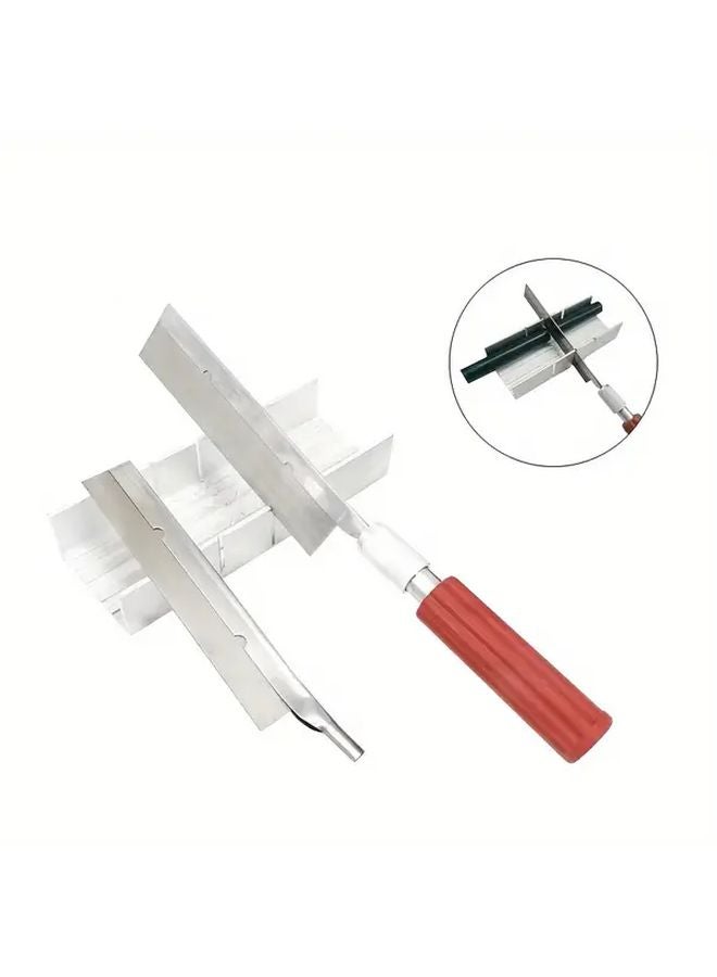 4 Pieces Metal Bevel Cutter Set For Wood Plastic And Soft Metals - Image 5