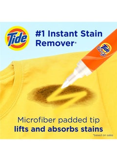 Tide (Pack of 2) Instant Stain Remover Liquid Pen - 6 Count each 10 mL  - Image 4