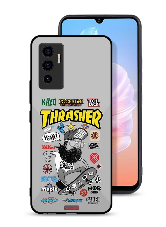 Tolwak Vivo S10e 5G Protective Case Cover Thrasher Sticker - Image 1