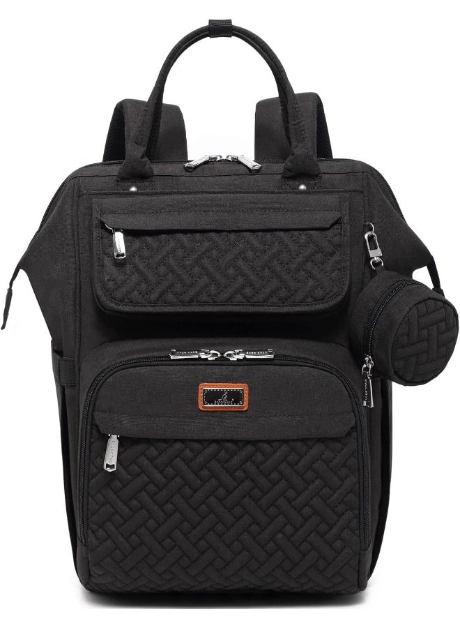 BabbleRoo Diaper Bag Backpack, Multifunction Nappy Changing Bag - Image 1