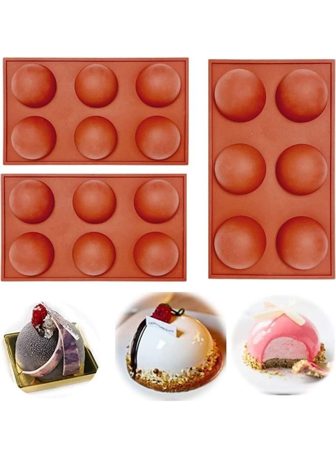 NIBEMINENT Silicone Mold For Chocolate, Cake, Jelly, Pudding, Handmade Soap multicolour one sizecm - Image 1
