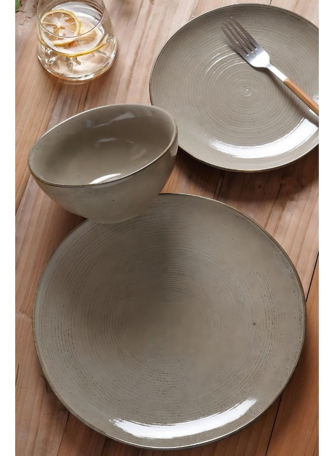 Famiware Tempus Series 12 Pieces Dinnerware Set, Dark Olive - Image 5
