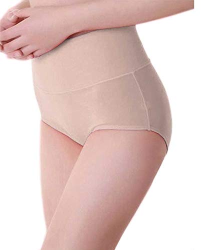 PLUMBURY Women's Cotton High Waist Full Coverage Panty, Size M-XXL (Pack of 3 Panty) - Image 4