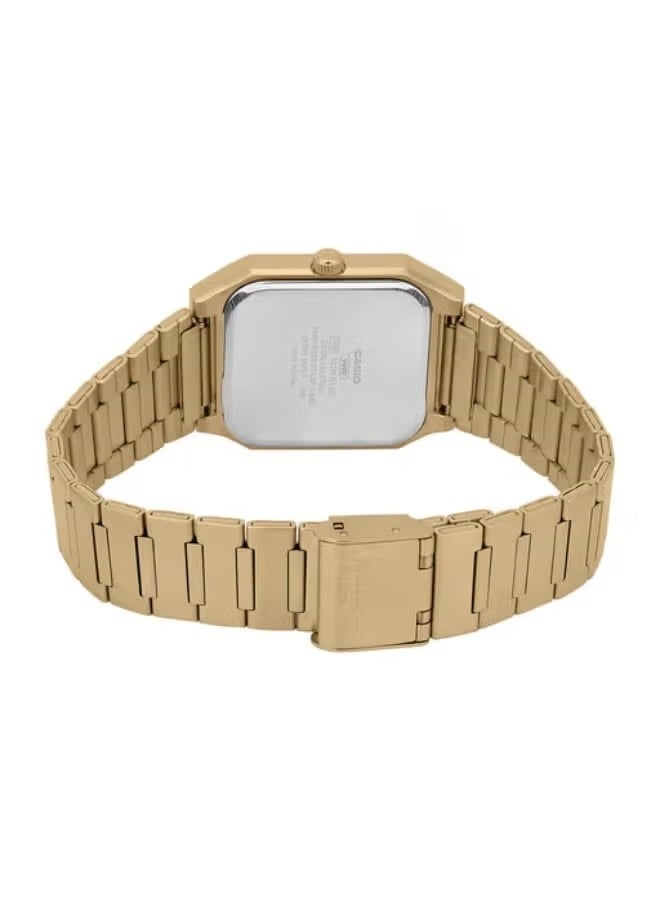 CASIO MTP-B185G-9A – Gold Ion-Plated Stainless Steel Analog Watch with Date Display-40 × 32.5 × 7.3 mm - Image 3