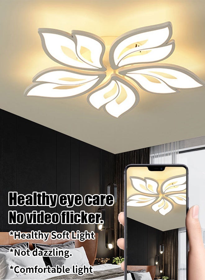 2025 New Model LED Nordic Minimalist Modern Living Room, Bedroom and Dining Room Ceiling Lamp - Three-color Transformation - Fashionable, Elegant, Creative and Individualistic - Master Bedroom and Study Lamp  - Image 5