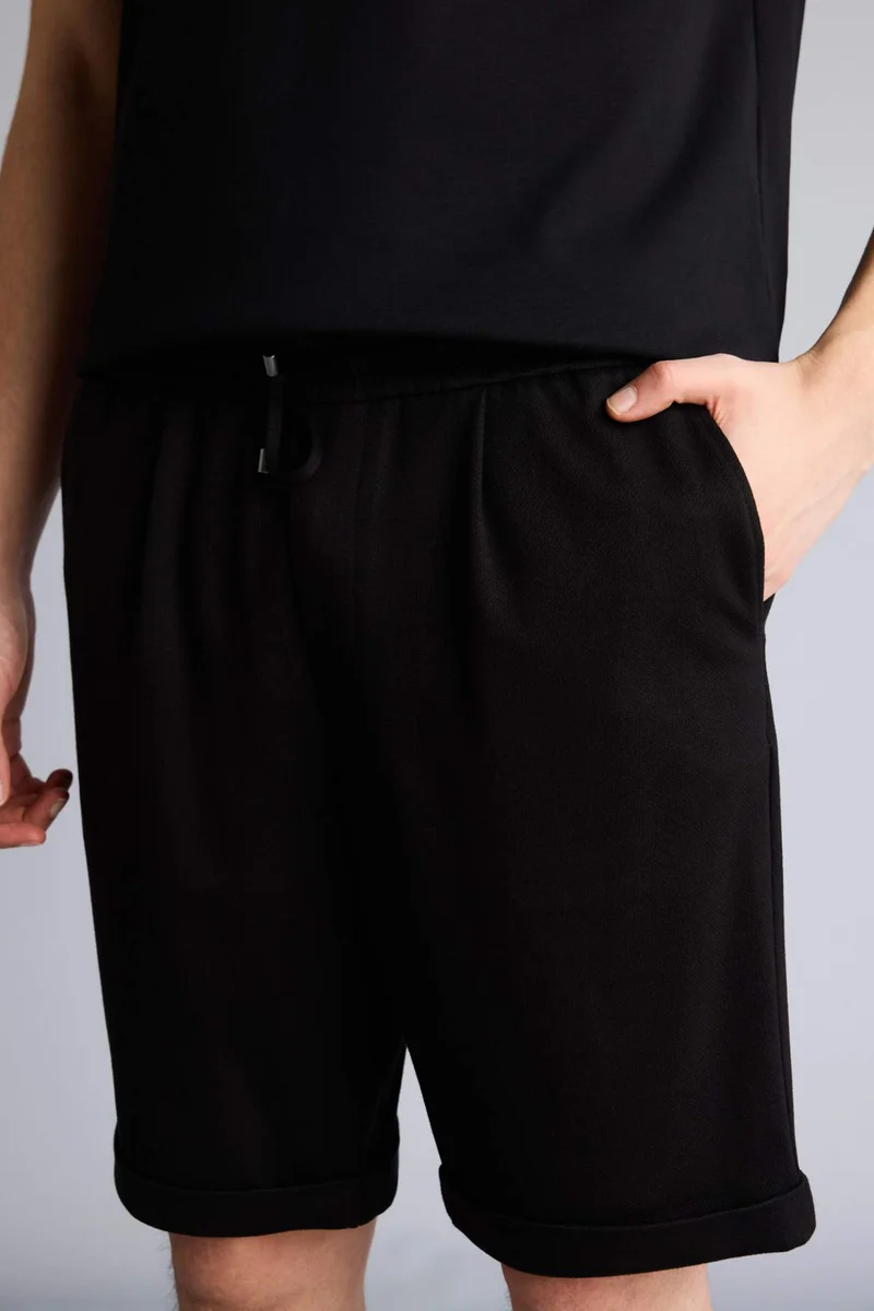 Defacto  Pique Bermuda Shorts for Men | Best Price UAE