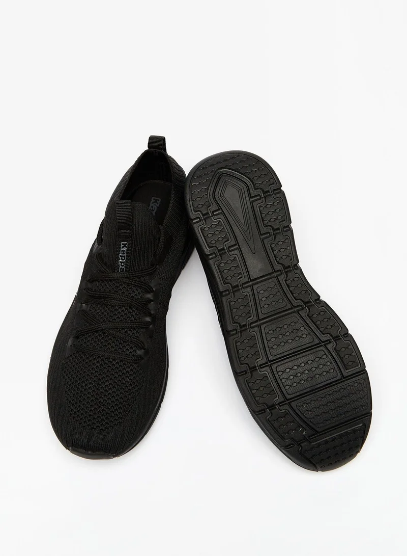 كابا Women's Textured Sports Shoes with Lace-Up Closure Black
