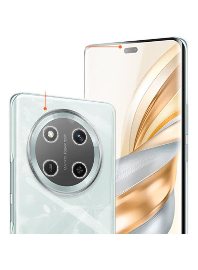 Koolife Compatible With Honor X60 Pro Phone Case, Honor X60 Pro Phone Cover, Full Lens Protection, Simple Skin-Friendly Transparent Soft Case, Fingerprint-Resistant Outer Back Cover - Image 2