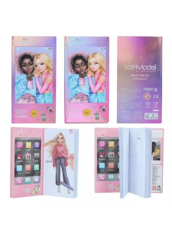 TopModel 1 Piece Mini Colouring Booklet with Sound - Assorted - Image 1