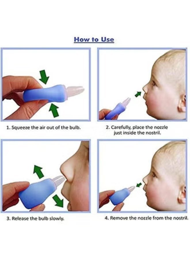 A nasal aspirator for children gently clears mucus from the nose, helping to improve breathing and daily comfort for the child. - Image 4